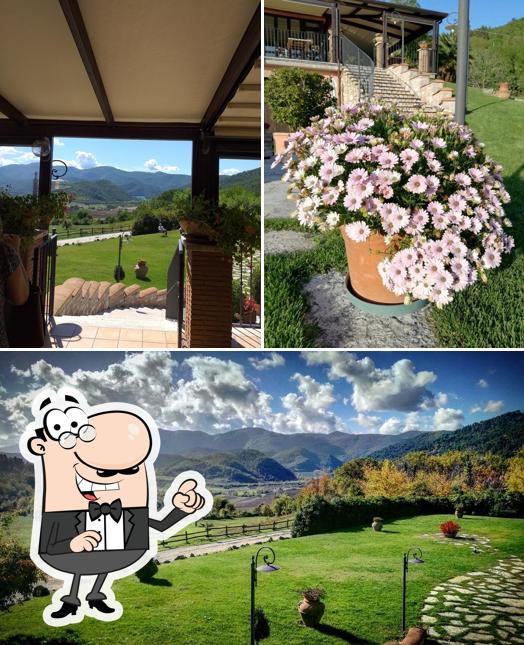 Goditi la vista dagli esterni di Trattoria Peppe Scappa