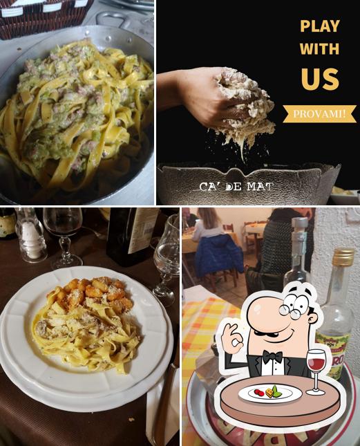 Platti al Ristorante Ca' De Mat