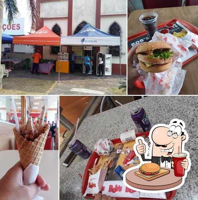 Hambúrguer em Bob's Burger - Av Presidente Vargas