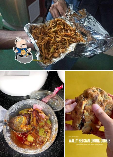 Pulled pork sandwich at Bombay Bakes