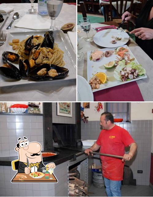 Guarda la foto che presenta la cibo e interni di Le Tre Caravelle