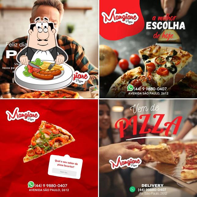 Comida em Mangiare Pizzaria