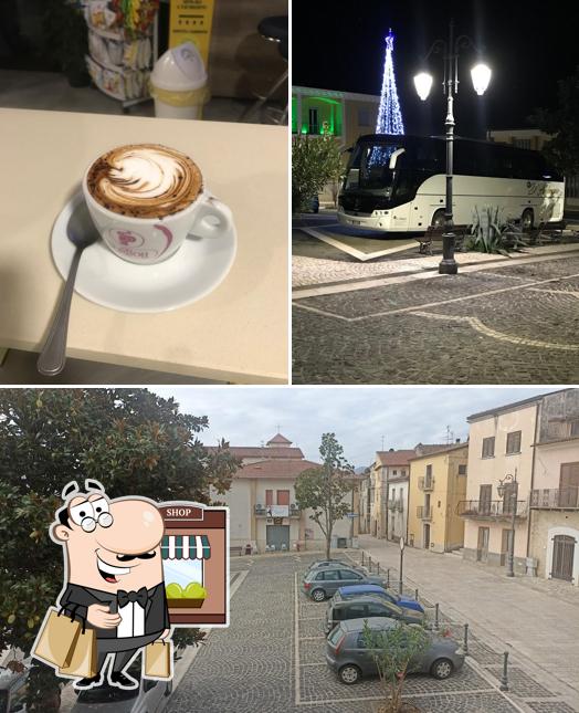 Tra le diverse cose da Bar Tabacchi Perugini di Mobilia Lucia si possono trovare la esterno e cibo