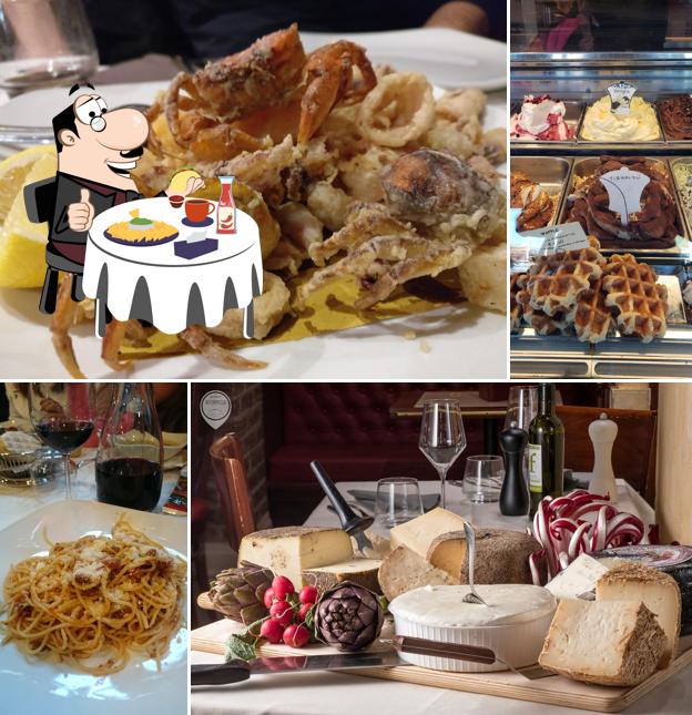 Piatto di formaggi al Bar Ristorante Autorimessa