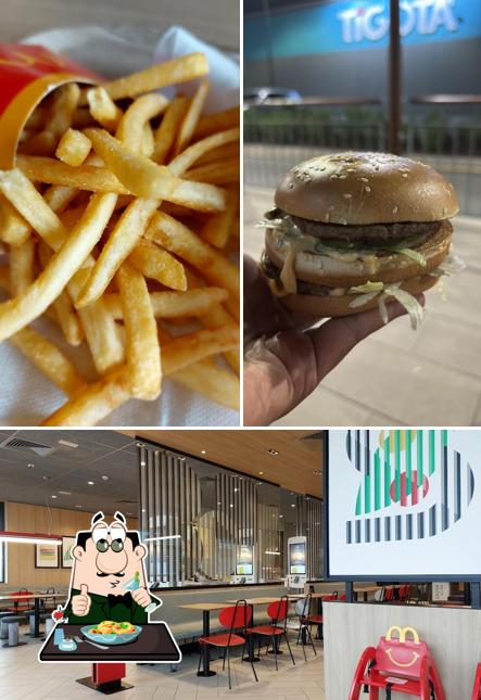 Questa è la foto che mostra la cibo e interni di McDonald’s Gavirate