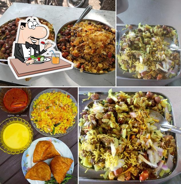 Check out the image depicting food and interior at Shambhu’s Canteen