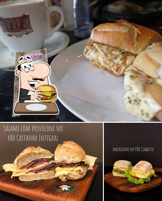 Consiga um hambúrguer no Padaria Legè - Loja 2