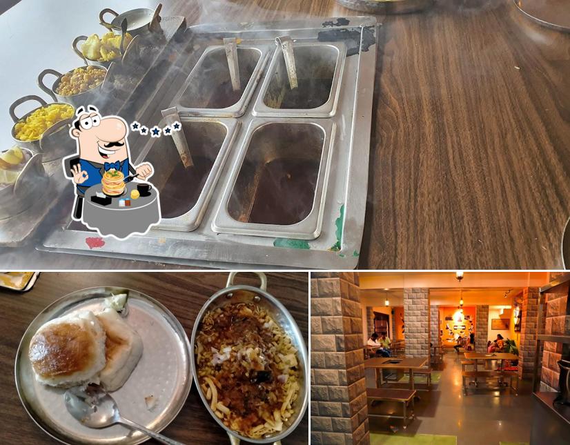 The restaurant's food and interior