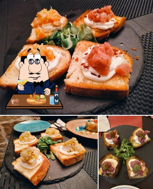 Bruschette al Tiki Fish