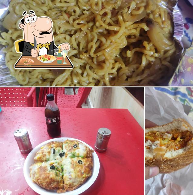 Meals at Vandey's cafe(pizza shop)