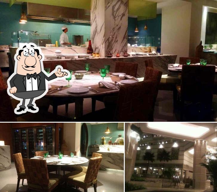 The picture of interior and exterior at Souk