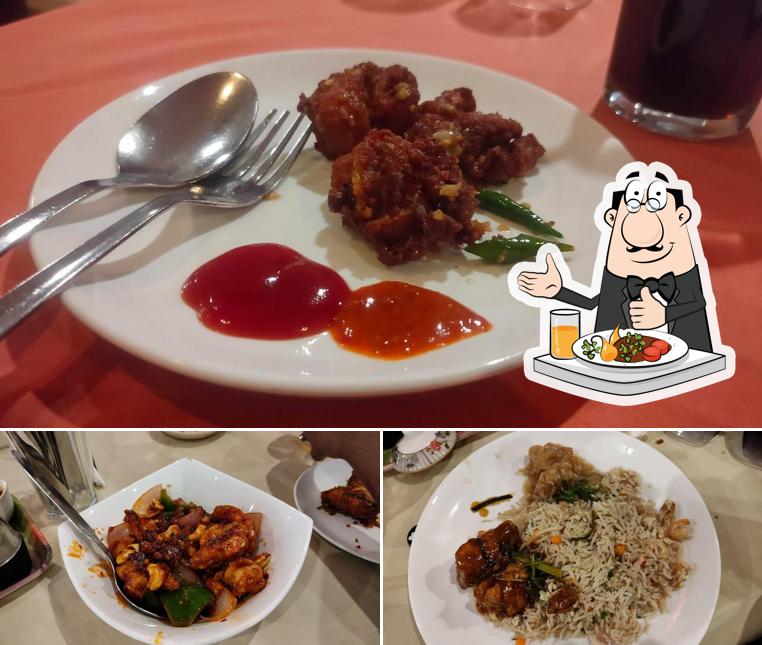 Food at Big Boss Restaurant