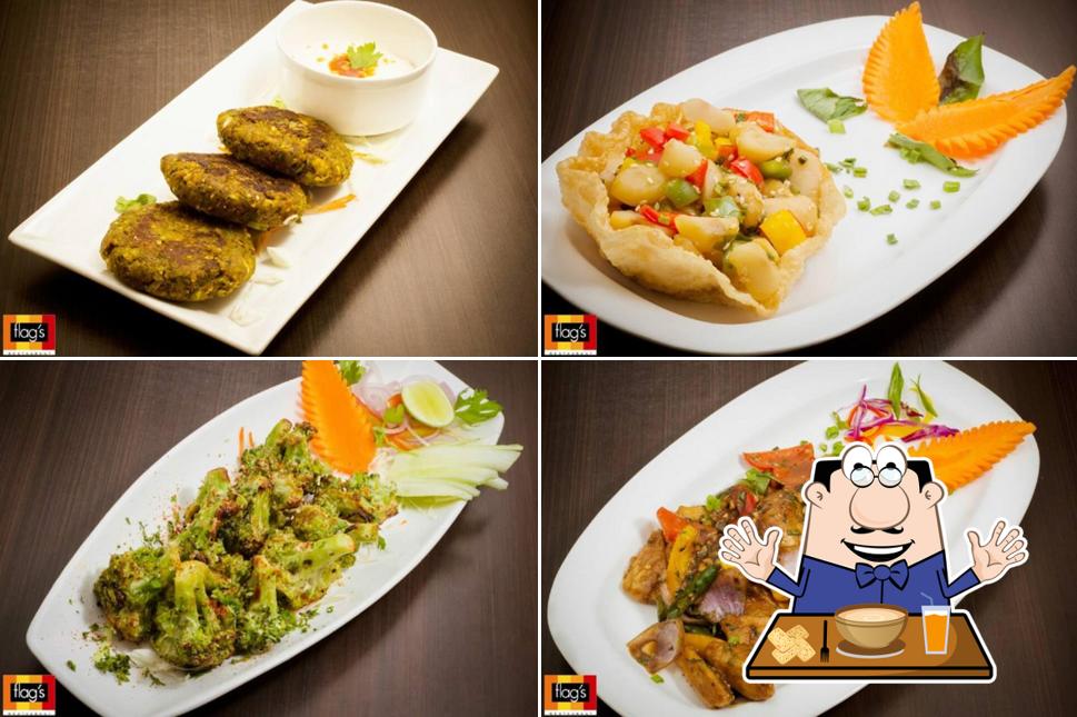 Meals at Flag's Restaurant
