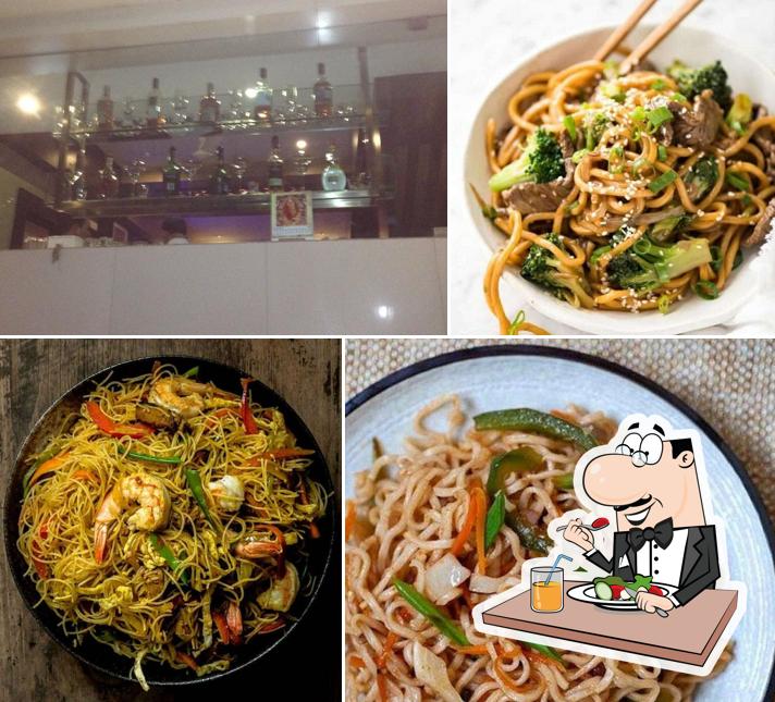 Food at Status Restaurant & Lodging (Kana Palace)