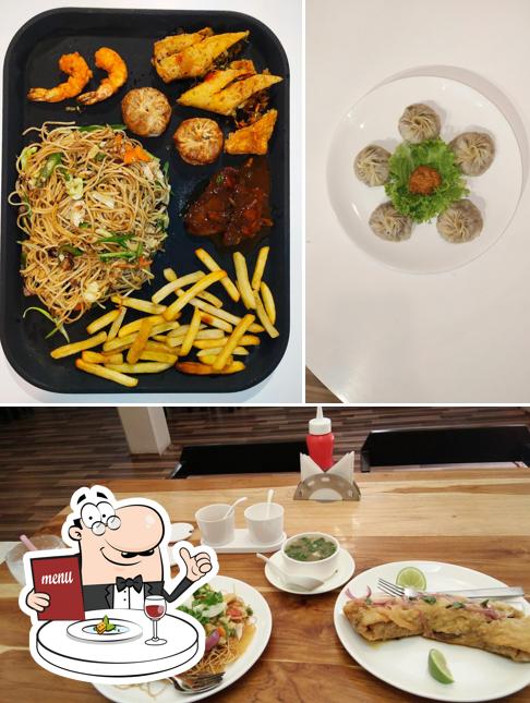 Food at Aizawl Cafe and Restaurant
