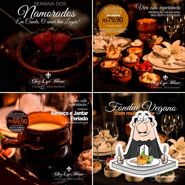 Platos en Chez Lyz Blanc