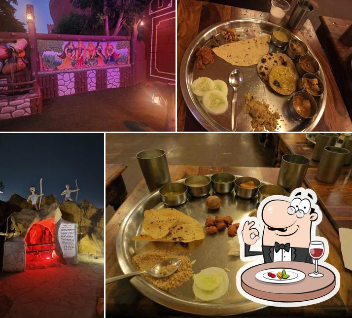 Food at Chokhi Dhani Resort