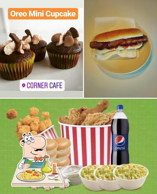 Food at Corner Cafe
