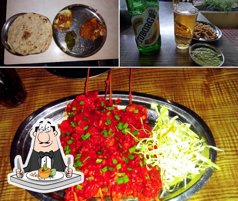 The image of Hotel Shalu Mama Da Dhaba’s food and beer