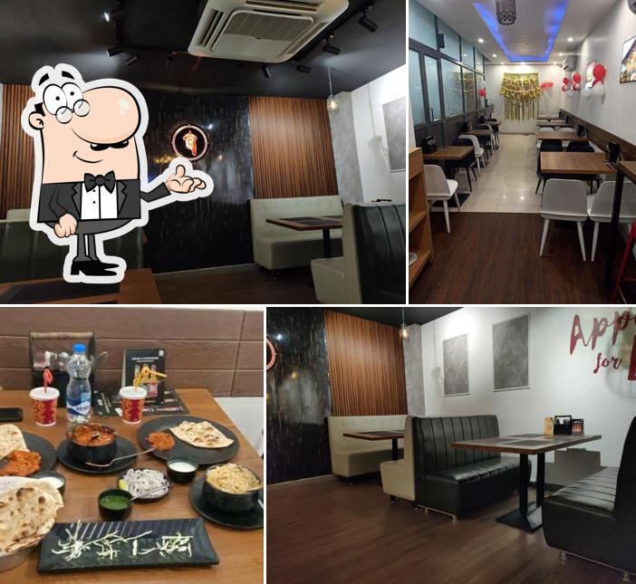 The interior of Khan baba