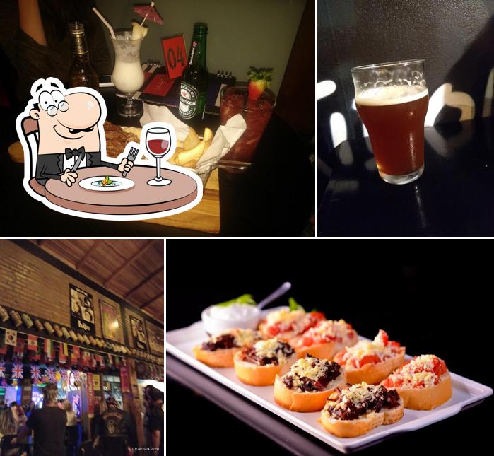 Comida em London Music Pub