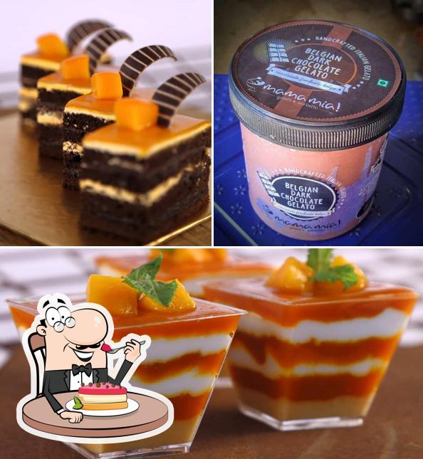 Don’t forget to order a dessert at Mama Mia!