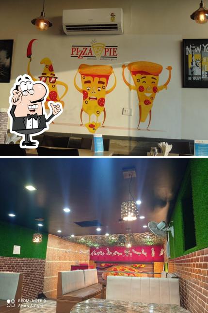 The interior of Pizza Pie