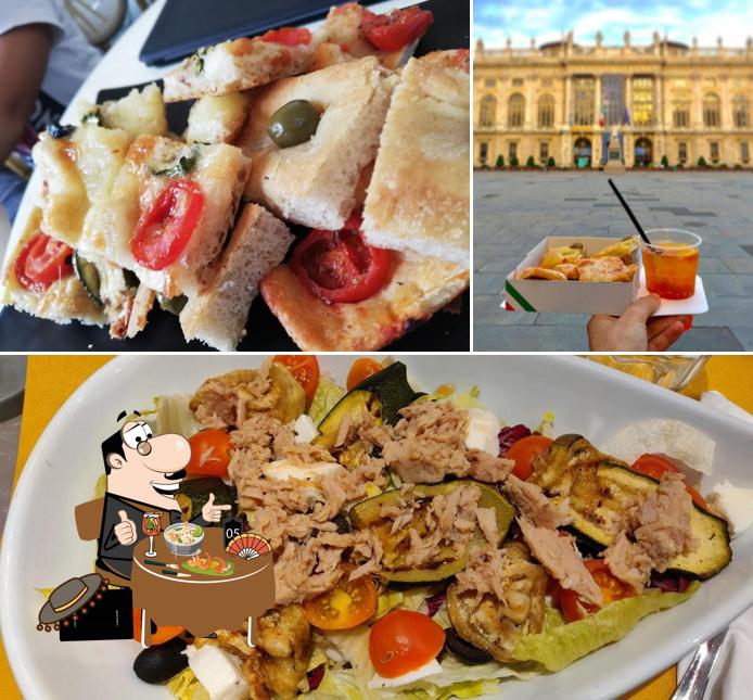 Cibo al bar francia