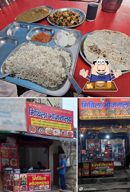 Food at Mithila Bhojnalaya