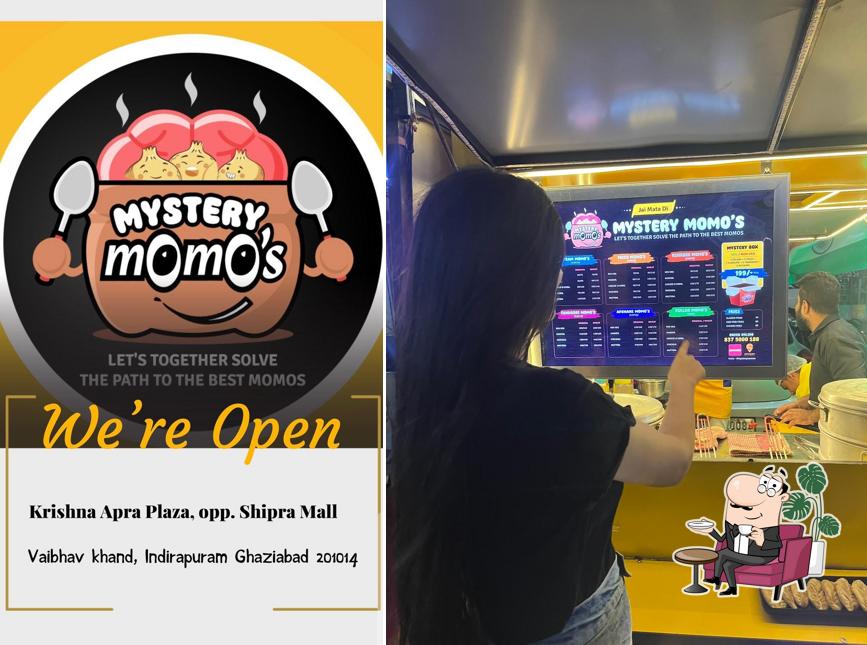 The interior of Mystery Momo’s
