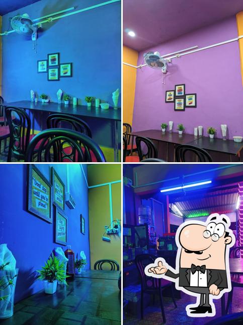 The interior of Old town cafe