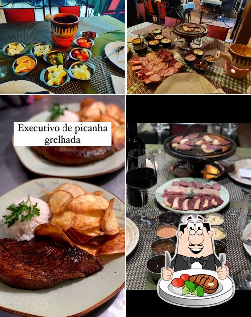 Escolha pratos de carne no Sabor do Sul gramado