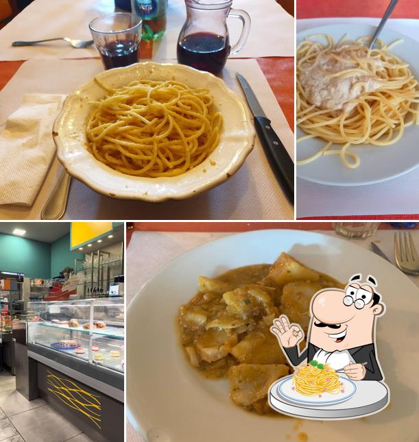 Spaghetti alla carbonara al Trattoria Baciccia