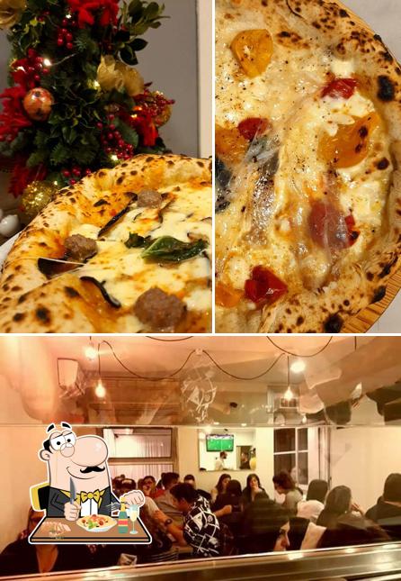 Questa è la foto che mostra la cibo e interni di VIRO' pizzeria & cucina di Rossella Palma