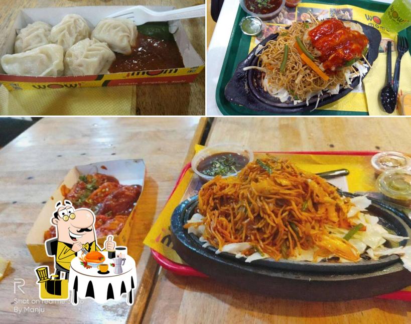Food at Wow! Momo