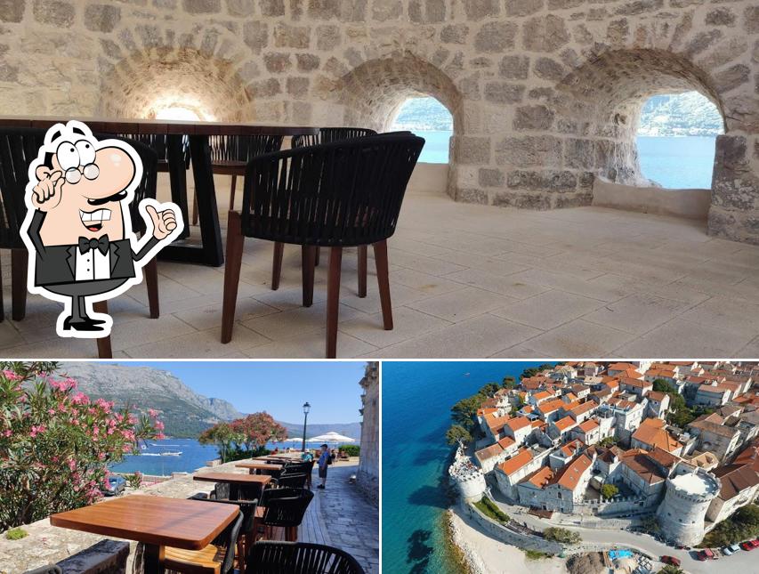 Questa è la immagine che presenta la interni e esterno di De Canavellis