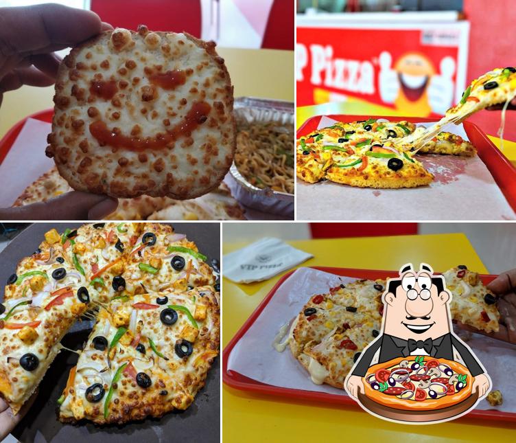 Get pizza at VIP Pizza Kannauj