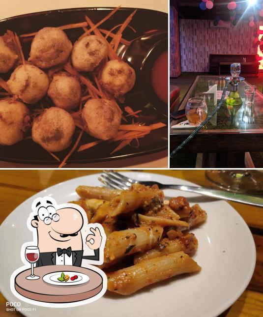 Food at Cafe 80 Yards