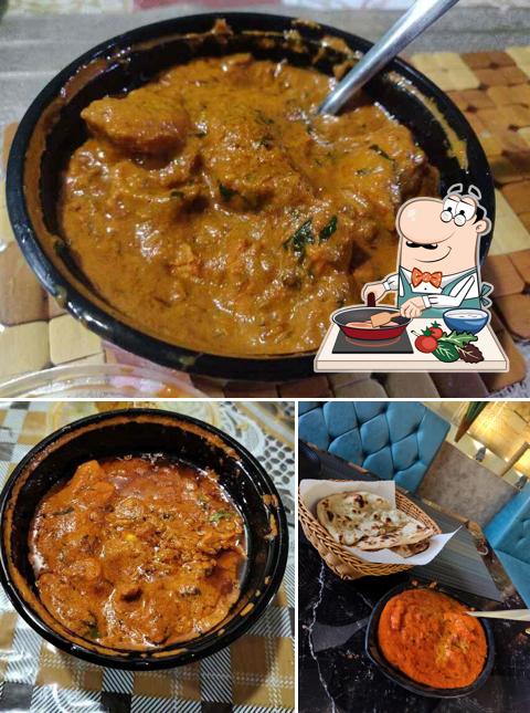 Chicken curry at Dawat Restaurant