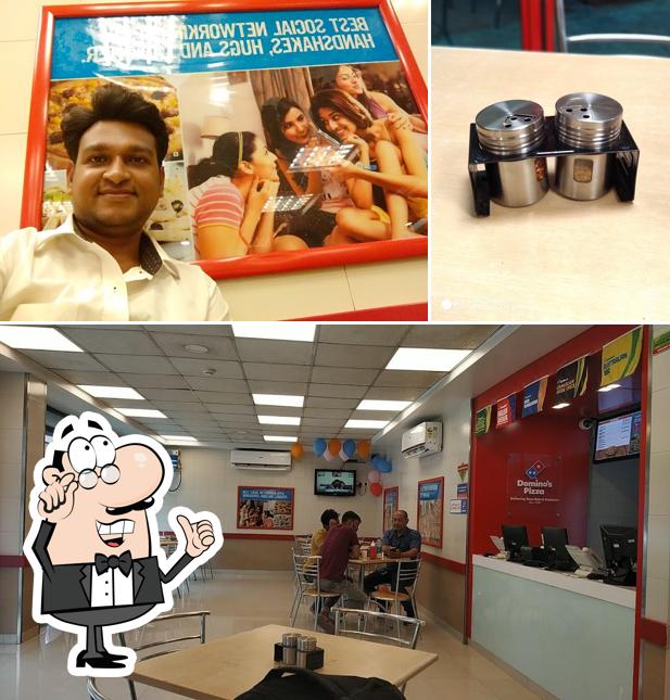 Check out how Domino's Pizza Priyadarshini Parisar East, Bhilai looks inside