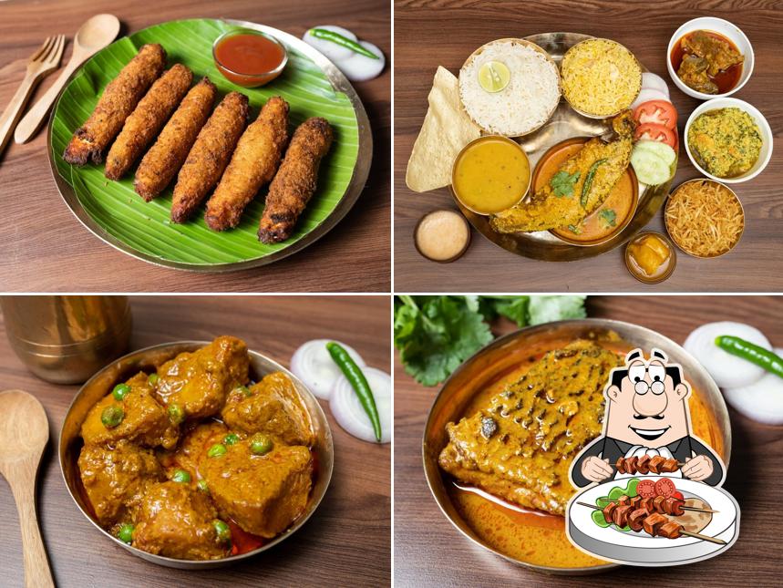 Meals at Kasturi Restaurant Bengali Cuisine