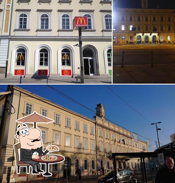 Gli esterni di McDonald's