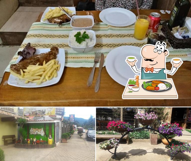 Comida em Pousada & Restaurante Galinha da Roça - Monte Verde - Camanducaia MG