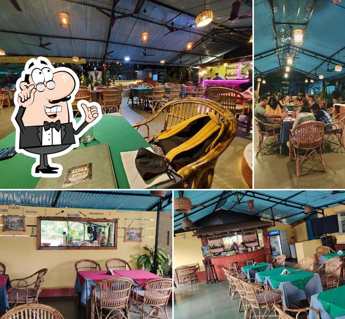 The interior of Alora Spice