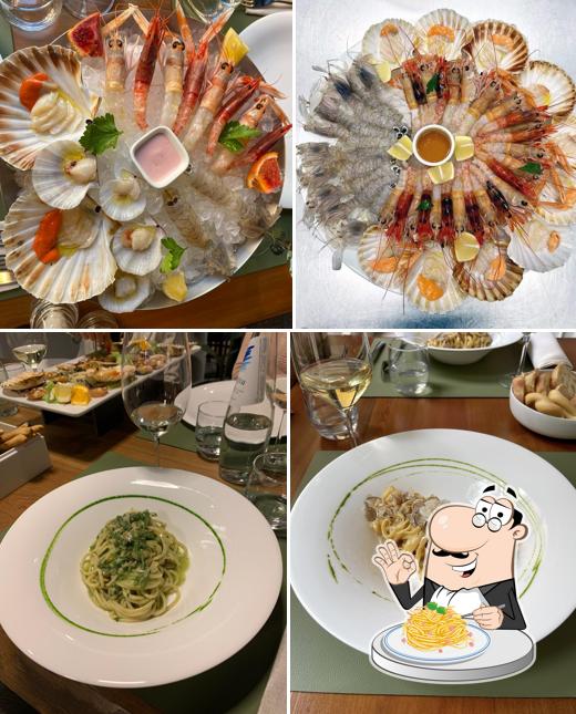 Spaghetti alla carbonara al Bottega d'Acqua