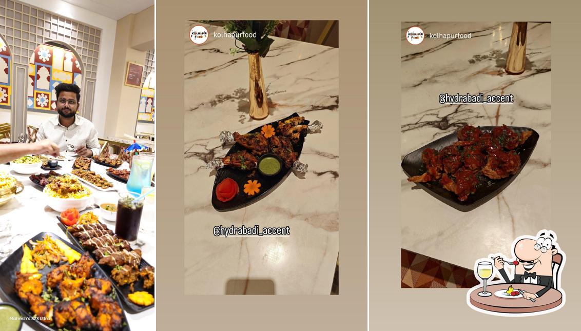 Food at Kolhapuri accent