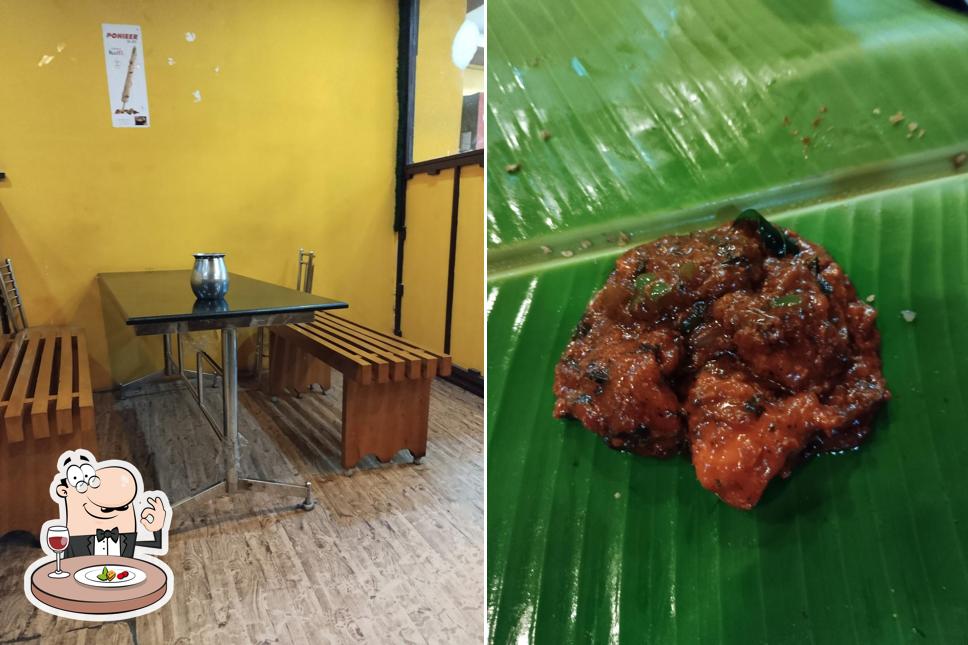 Food at JJ family restaurant