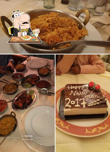 Cibo al Ristorante L'india