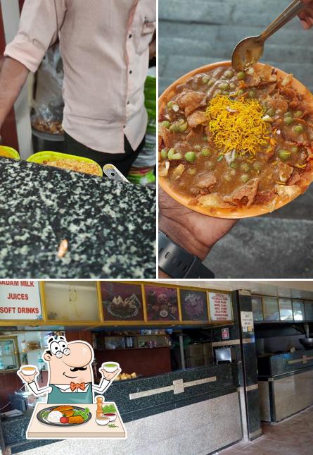 This is the picture showing food and interior at Lakshmi sweets And Chats