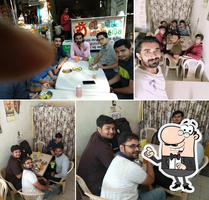 Check out how Om Tea Point & Nasta House looks inside